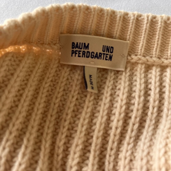 Baum Und Pferdgarten - Lace-up crop knit sweater XL - Picture 5 of 5